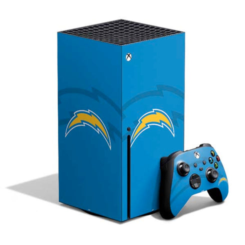 NFL Los Angeles Chargers Double Vision Xbox Series X Bundle Skin
