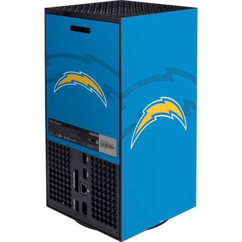 NFL Los Angeles Chargers Double Vision XBox Series X Digital Edition Bundle Skin