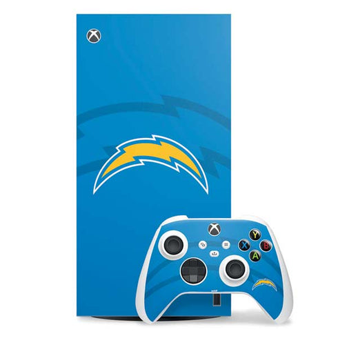 NFL Los Angeles Chargers Double Vision Xbox Series X Skins
