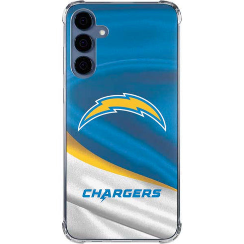NFL Los Angeles Chargers Galaxy A35 5G Clear Case