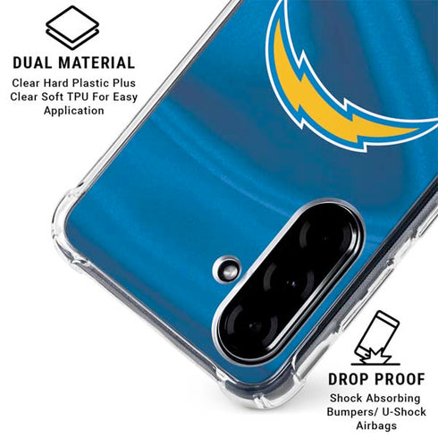 NFL Los Angeles Chargers Galaxy A36 5G Clear Case