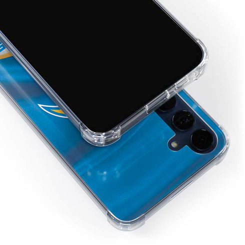 NFL Los Angeles Chargers Galaxy A55 5G Clear Case