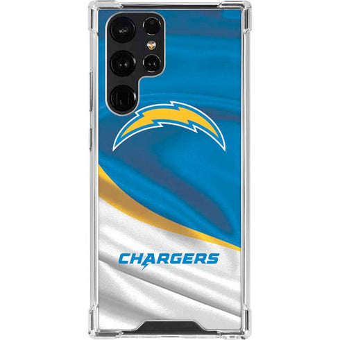 NFL Los Angeles Chargers Galaxy S23 Ultra Clear Case