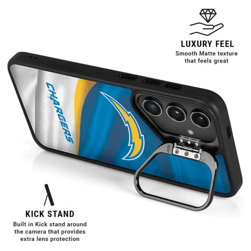 NFL Los Angeles Chargers Galaxy S25 Ultra Kickstand Case