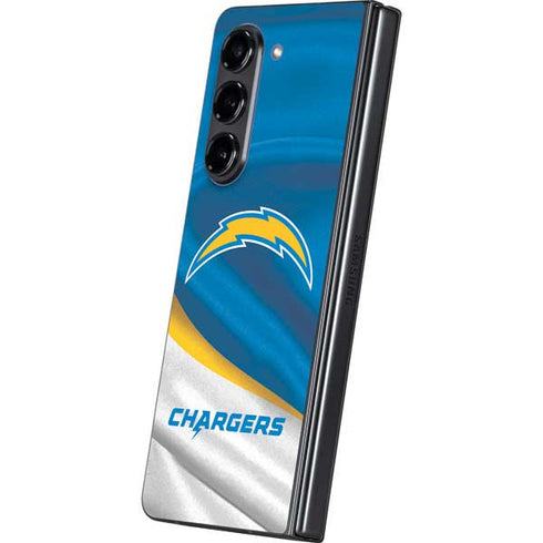NFL Los Angeles Chargers Galaxy Z Fold5 5G Skin