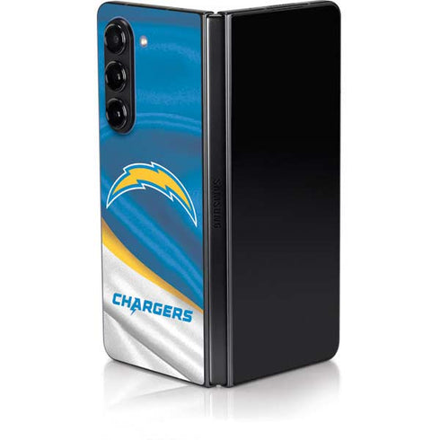 NFL Los Angeles Chargers Galaxy Z Fold5 5G Skin