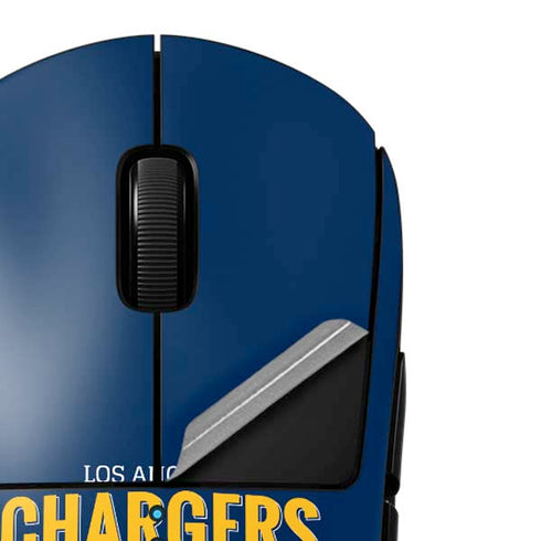 NFL Los Angeles Chargers Helmet G Pro Wireless Gaming Mouse Skin