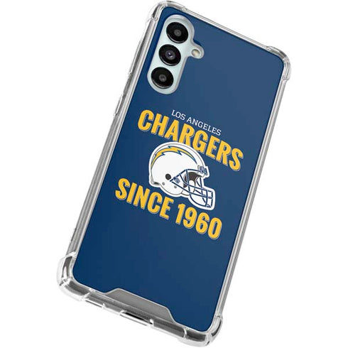 NFL Los Angeles Chargers Helmet Galaxy A16 5G Clear Case