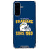 NFL Los Angeles Chargers Helmet Galaxy A36 5G Clear Case