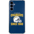 NFL Los Angeles Chargers Helmet Galaxy A55 5G Clear Case