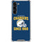 NFL Los Angeles Chargers Helmet Galaxy S24 FE Clear Case