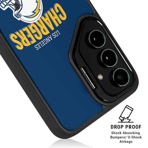 NFL Los Angeles Chargers Helmet Galaxy S25 Plus Kickstand Case