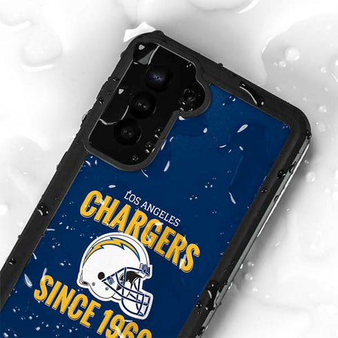 NFL Los Angeles Chargers Helmet Galaxy S24 Plus Waterproof Case