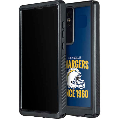 NFL Los Angeles Chargers Helmet Galaxy S24 Ultra Waterproof Case