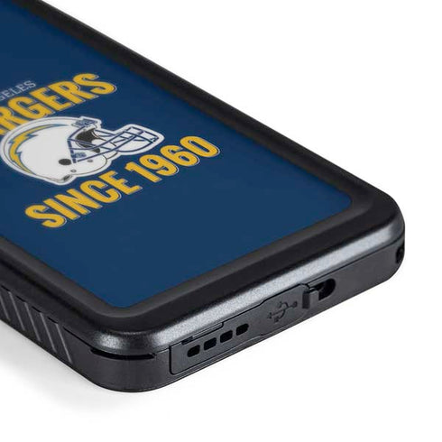 NFL Los Angeles Chargers Helmet Galaxy S24 Waterproof Case