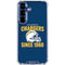 NFL Los Angeles Chargers Helmet Galaxy S25 Clear Case