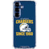 NFL Los Angeles Chargers Helmet Galaxy S25 Plus Clear Case