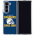 NFL Los Angeles Chargers Helmet Galaxy Z Fold5 5G Clear Case