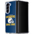 NFL Los Angeles Chargers Helmet Galaxy Z Fold5 5G Clear Case