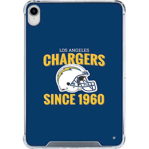 NFL Los Angeles Chargers Helmet iPad 11th Gen (2025) Clear Case