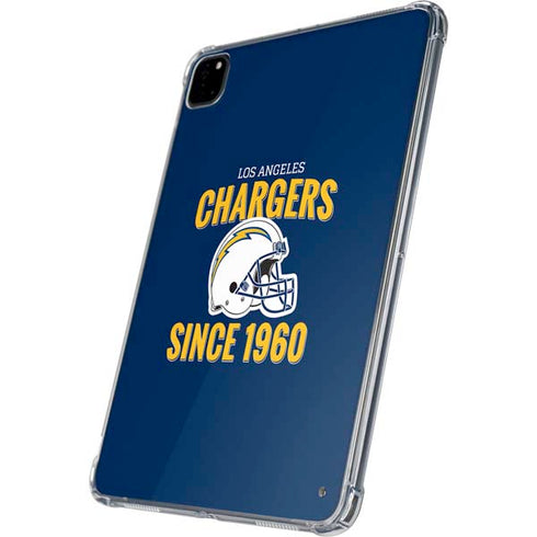 NFL Los Angeles Chargers Helmet iPad Pro 11in (2024) Clear Case
