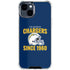 NFL Los Angeles Chargers Helmet iPhone 15 Clear Case