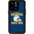 NFL Los Angeles Chargers Helmet iPhone 15 Pro Waterproof Case