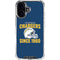 NFL Los Angeles Chargers Helmet iPhone 16 Plus Clear Case