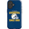 NFL Los Angeles Chargers Helmet iPhone 16 Plus Impact Case