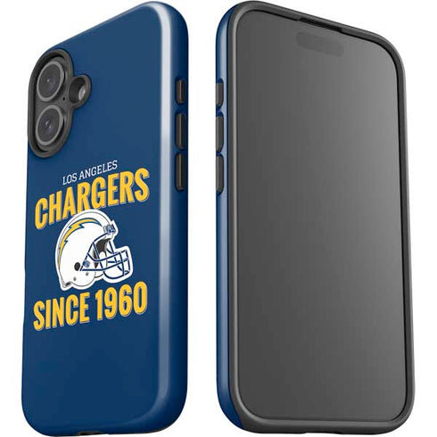 NFL Los Angeles Chargers Helmet iPhone 16 Plus Impact Case