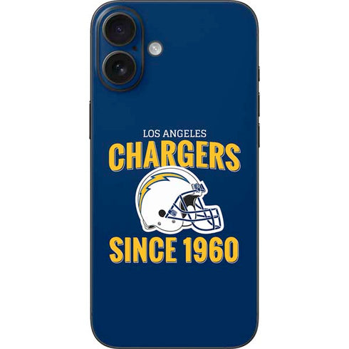NFL Los Angeles Chargers Helmet iPhone 16 Plus Skin