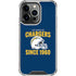 NFL Los Angeles Chargers Helmet iPhone 16 Pro Max Clear Case