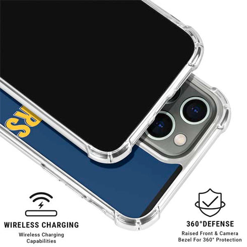 NFL Los Angeles Chargers Helmet iPhone 16 Pro Max Clear Case