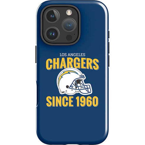 NFL Los Angeles Chargers Helmet iPhone 16 Pro Max Impact Case
