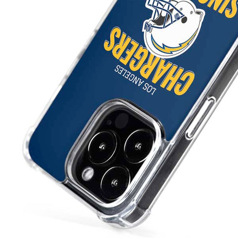 NFL Los Angeles Chargers Helmet iPhone 16 Pro Max MagSafe Case