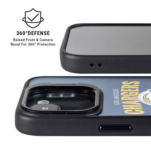 NFL Los Angeles Chargers Helmet iPhone 16e Kickstand Case