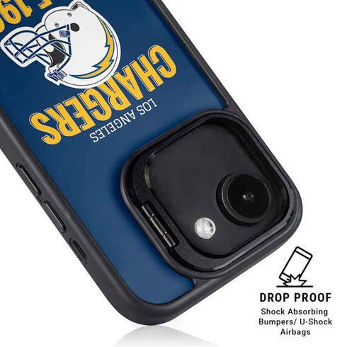 NFL Los Angeles Chargers Helmet iPhone 16e Kickstand Case