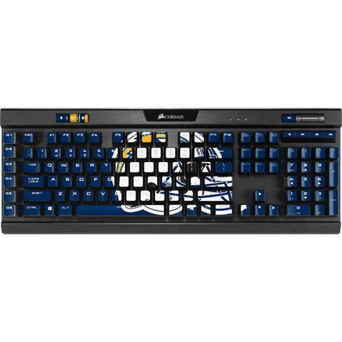 NFL Los Angeles Chargers Helmet K95 RGB PLATINUM Mechanical Gaming Keyboard Skin
