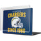 NFL Los Angeles Chargers Helmet MacBook Pro 14in (2021-24) Case plus Skin