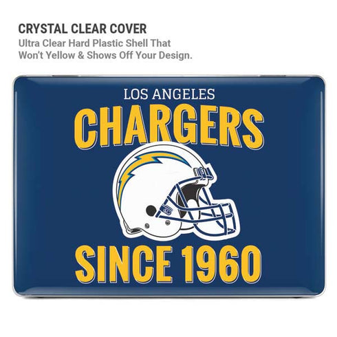 NFL Los Angeles Chargers Helmet MacBook Pro 14in (2021-24) Case plus Skin