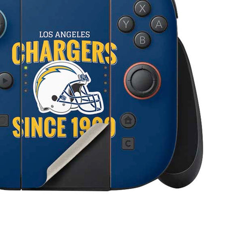NFL Los Angeles Chargers Helmet Nintendo Switch 2 (2025) Joy-Con Controller Skin