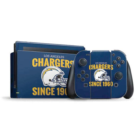 NFL Los Angeles Chargers Helmet Nintendo Skins