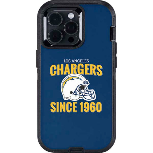 NFL Los Angeles Chargers Helmet Otterbox Defender iPhone Skin