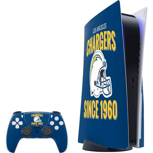 NFL Los Angeles Chargers Helmet PlayStation PS5 Skins