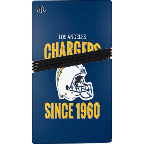 NFL Los Angeles Chargers Helmet PS5 Pro Console Skin