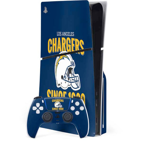 NFL Los Angeles Chargers Helmet PlayStation PS5 Skins