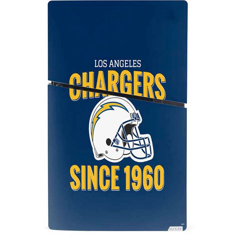 NFL Los Angeles Chargers Helmet PS5 Slim Digital Edition Console Skin
