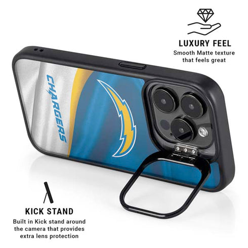 NFL Los Angeles Chargers iPhone 13 Pro Max Kickstand Case