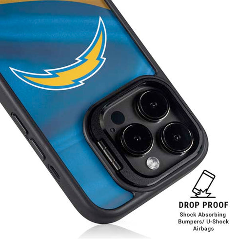 NFL Los Angeles Chargers iPhone 13 Pro Max Kickstand Case