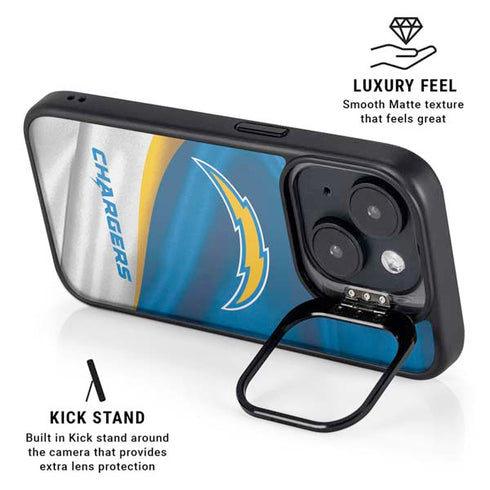 NFL Los Angeles Chargers iPhone 14 Plus Kickstand Case